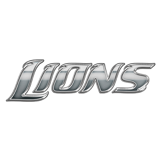 Detroit Lions Silver Logo iron on paper